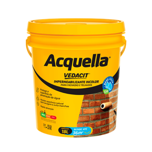 Neutrol à Base de Água de 18L Vedacit Otto Baumgart